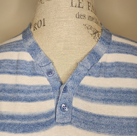 Men's stripe knit long-john sweater - Picture 5 of 8